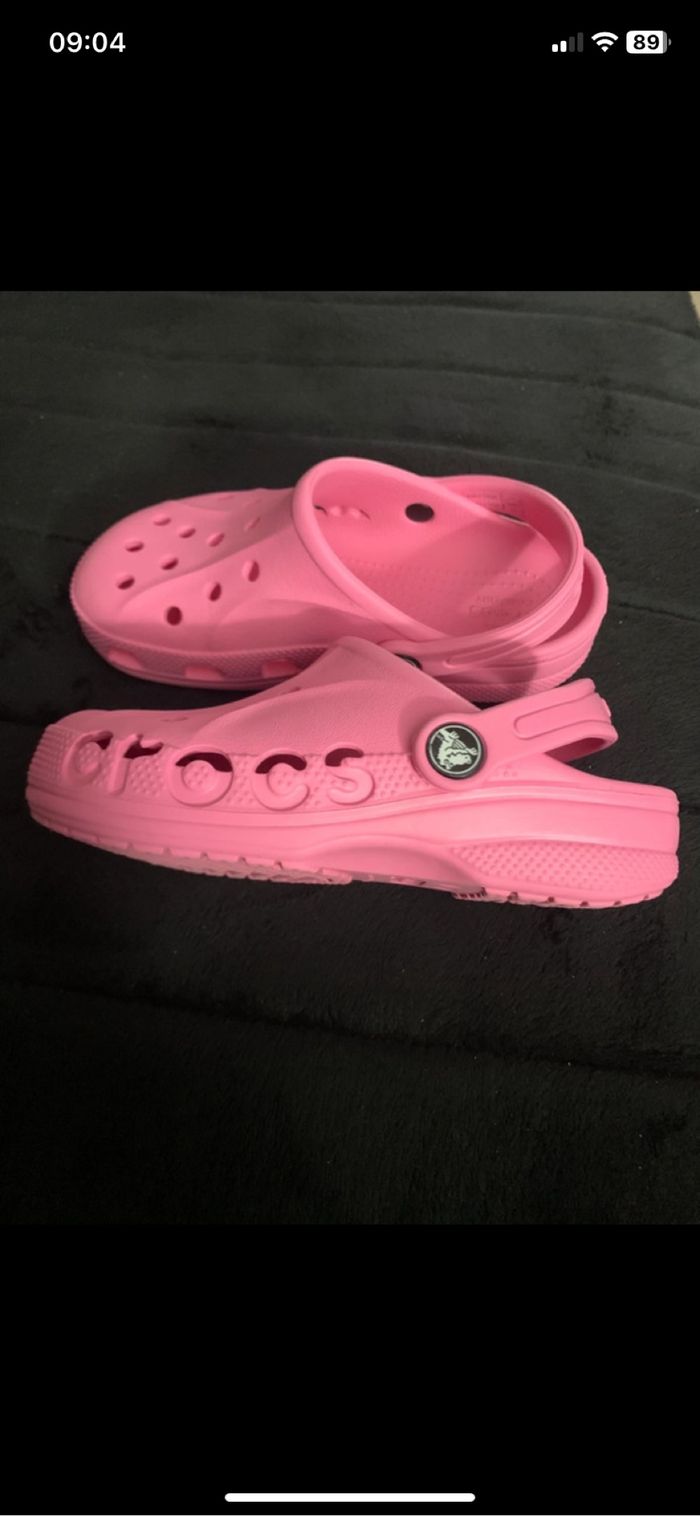 Sabots Crocs roses - photo numéro 5