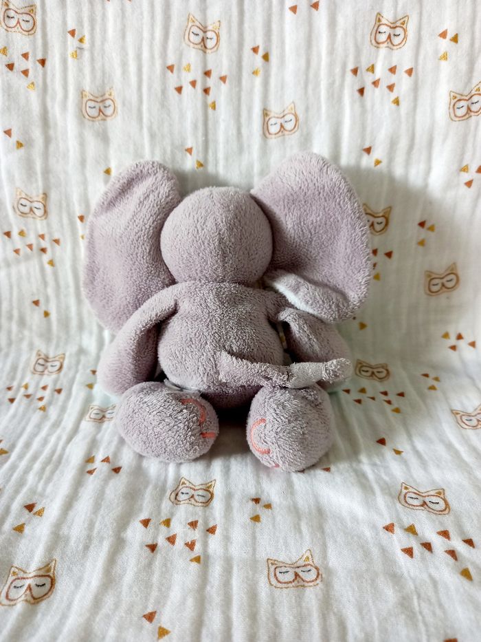 Doudou éléphant Nattou - photo numéro 2