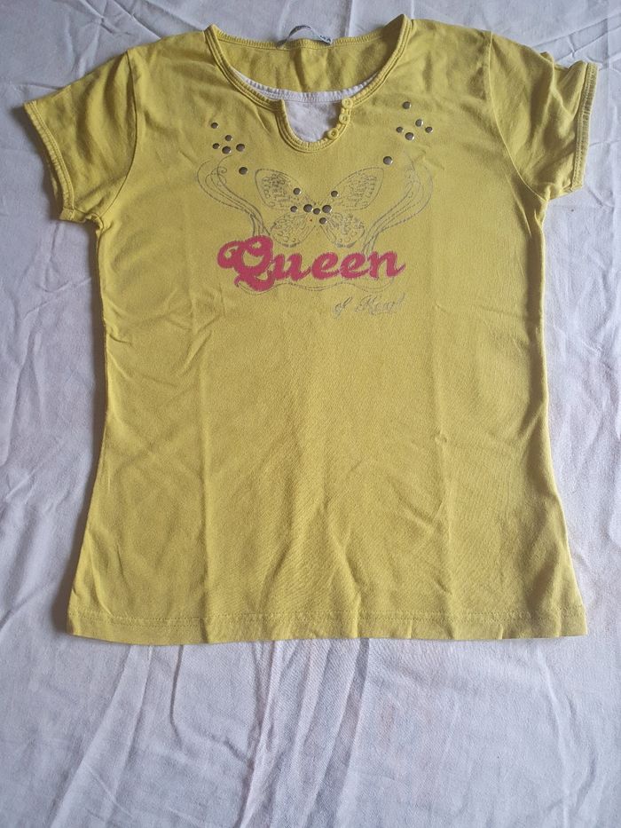 Tee shirt jaune - photo numéro 4