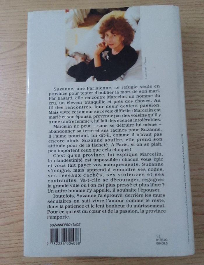 Madeleine Chapsal - Suzanne et la province - photo numéro 2