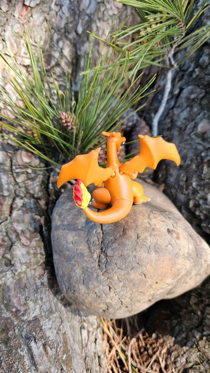 Super figurine Pokemon Nintendo tomy Dracaufeu - photo numéro 5