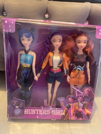 Lot de 3 poupées Kpop