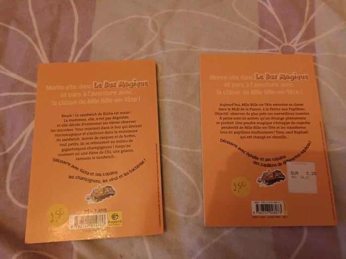 Lot de 2 livres le bus magique - photo numéro 4
