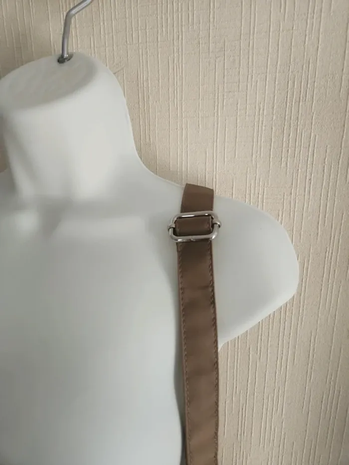 Sac à dos Lancaster gris beige - photo numéro 8