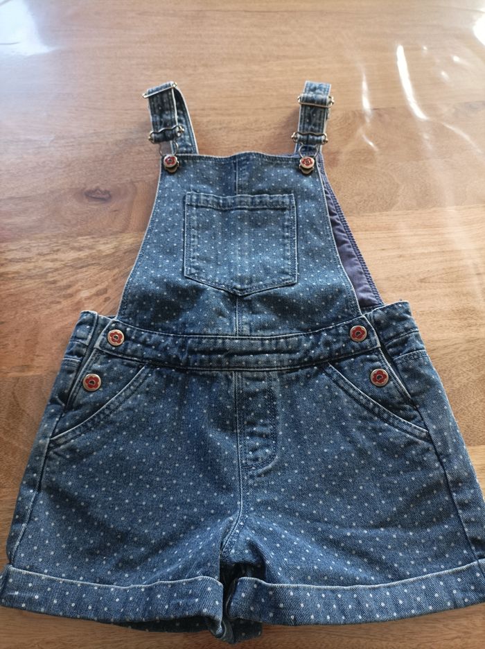 Salopette short fille