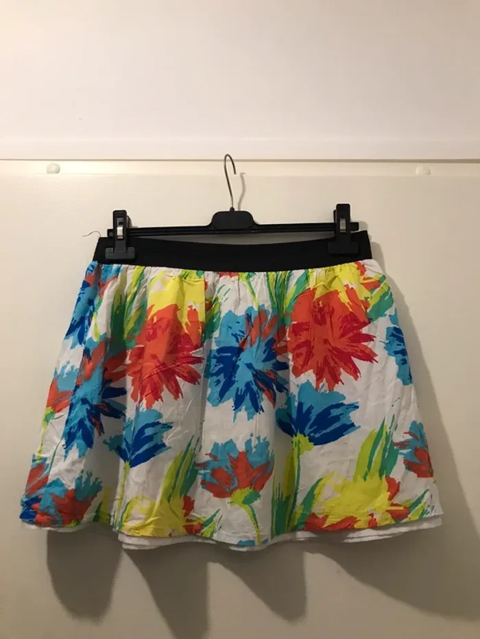 Mini Jupe de plage tex woman multicolore taille 42 - photo numéro 2