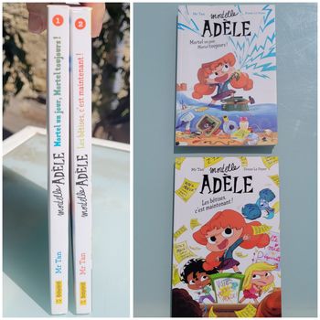 Roman 💥 Mortelle Adèle 💥 tomes 1 et 2