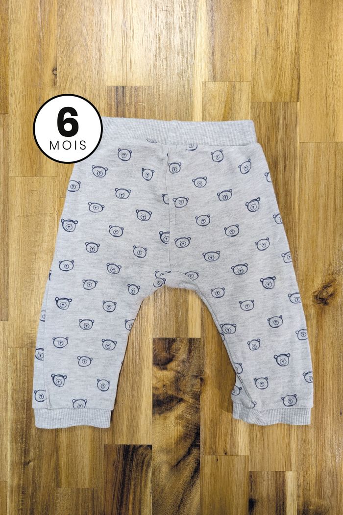 Pantalon Jogging Sarouel léger - bébé 6 mois - photo numéro 2