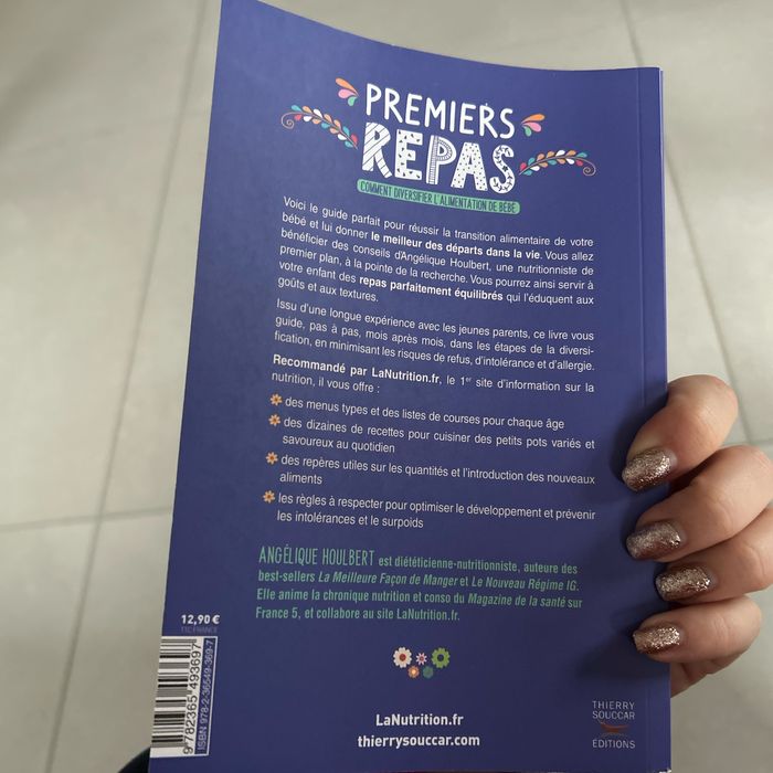 Livre premiers repas - photo numéro 2
