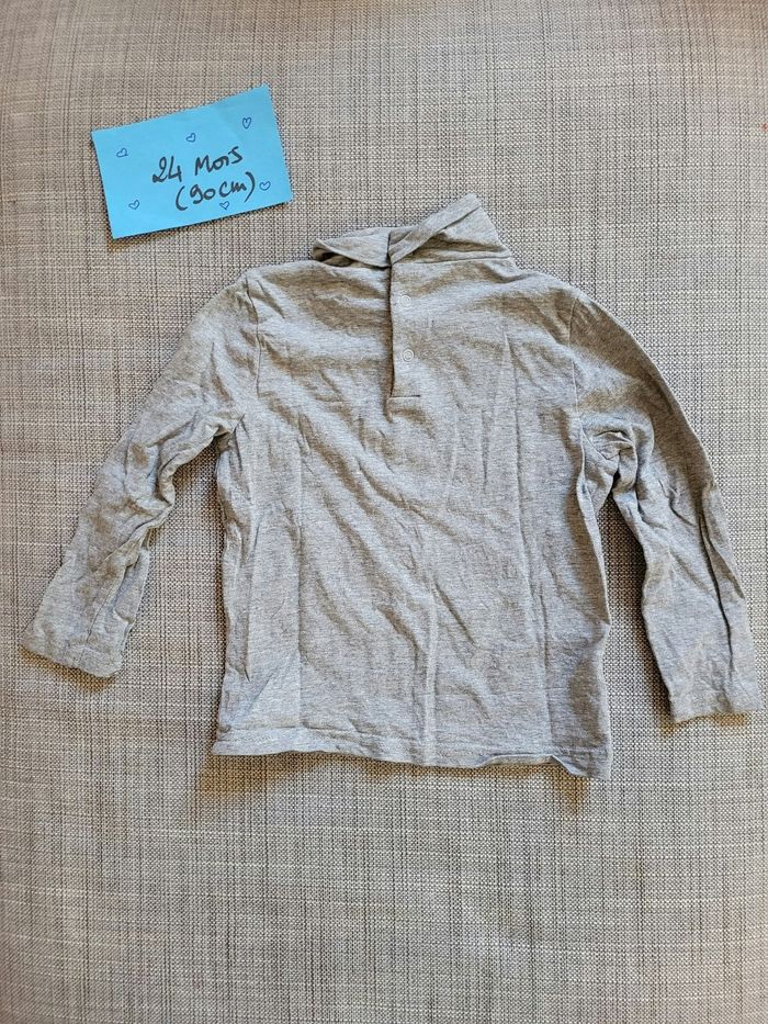 Tshirt col roulé 24 mois - photo numéro 2