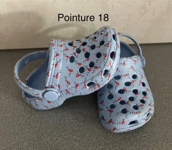 Chaussures / nus pieds style « crocs » pointure 18