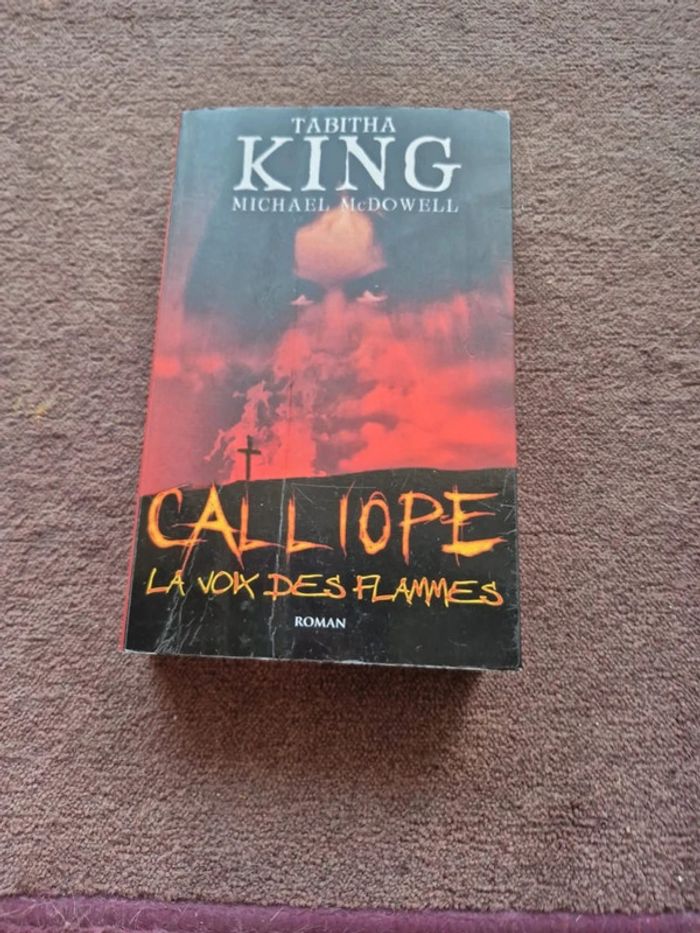 Livre calliope la voix des flammes par tabitha king