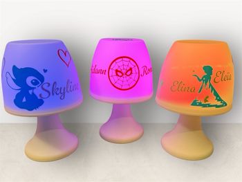 Veilleuse  personnalisée