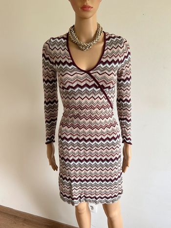 Robe imprimée à manches longues Yessica taille 38 TBE (taille petit)