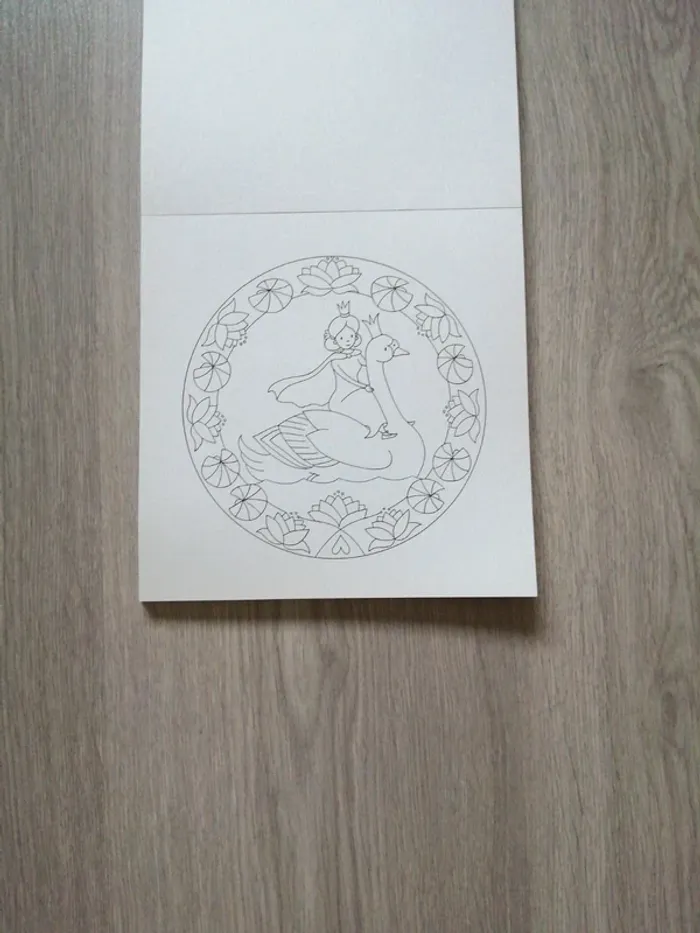 Livre coloriage mandalas / thème princesses - photo numéro 3