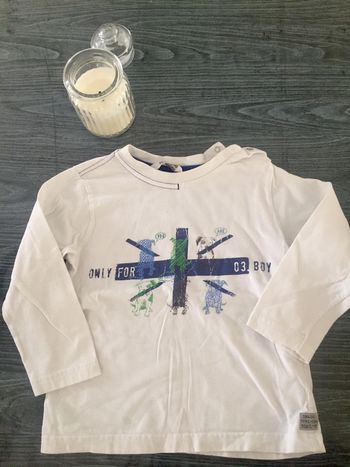 T short manches longues 3 pommes 3 Ans