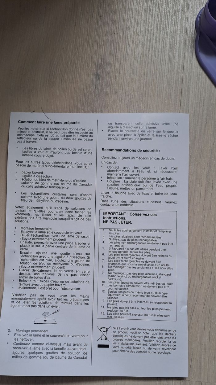 Microscope - photo numéro 7