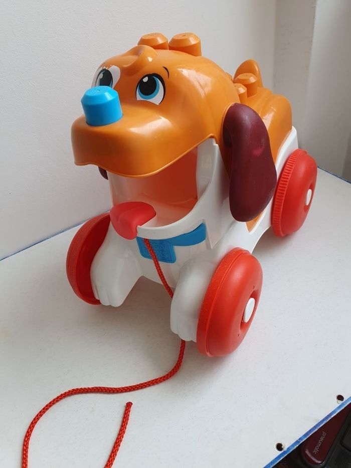 Chien mega Bloks à tirer