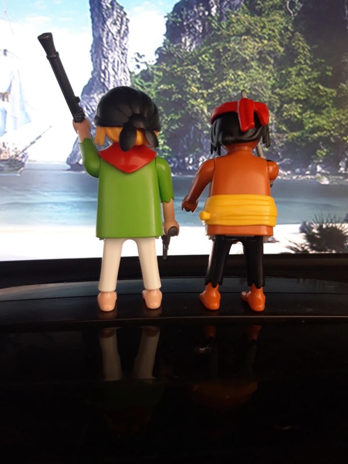 Playmobil 70493 2 Pirates du set Barque des pirates avec requin-marteau - photo numéro 5