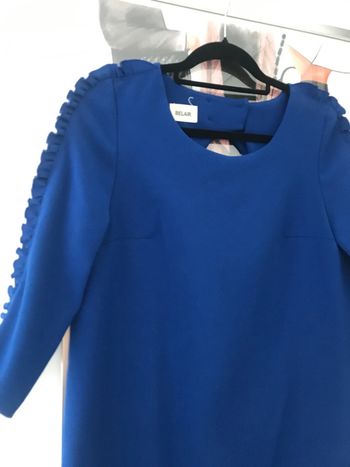 Robe chic Bel Air taille 1 bleu électrique
