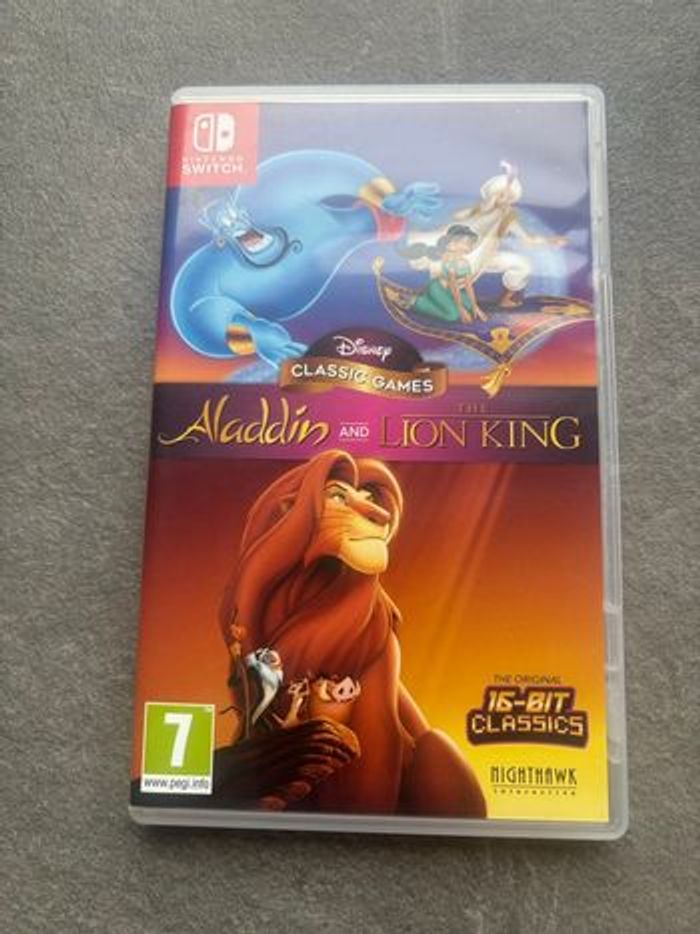 Jeu Nintendo Switch Disney Classic Games Aladdin And The Lion King - photo numéro 1