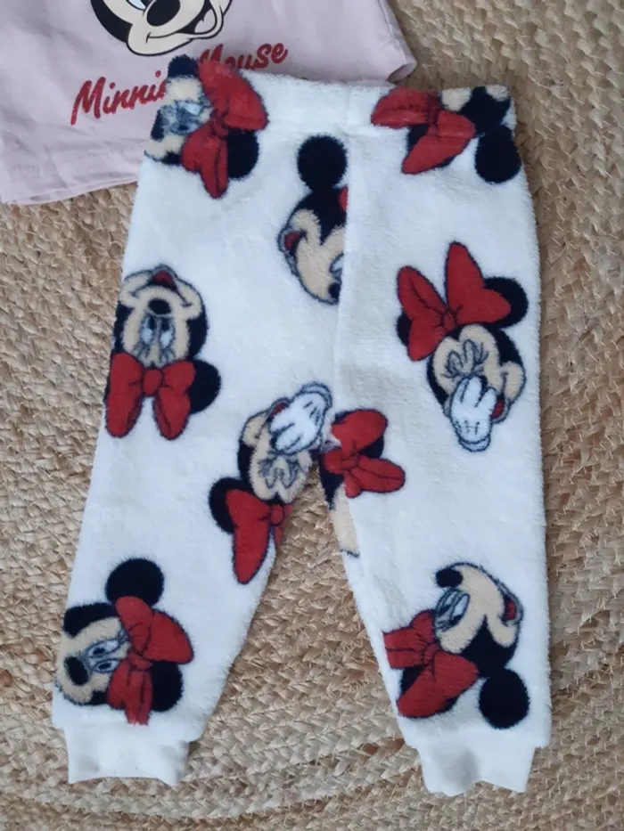Pyjama 2 pièces Minnie Disney 74 cm - photo numéro 2