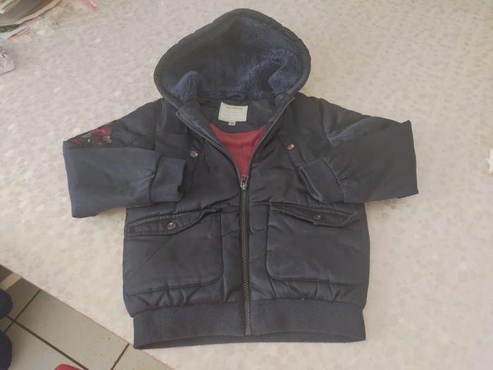 Manteau bleu marine fille 8 ans Vertbaudet