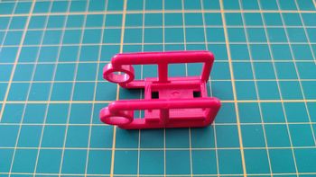 Embout lance rouge 30201442 pièce détachée Playmobil 4821 Fourgon d'intervention de pompier #B54