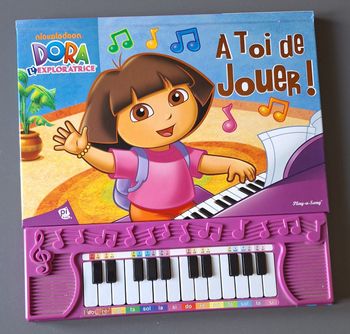 Livre Piano Dora L'exploratrice Nickelodeon