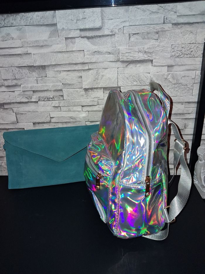 Sac a dos avec pochette - photo numéro 2