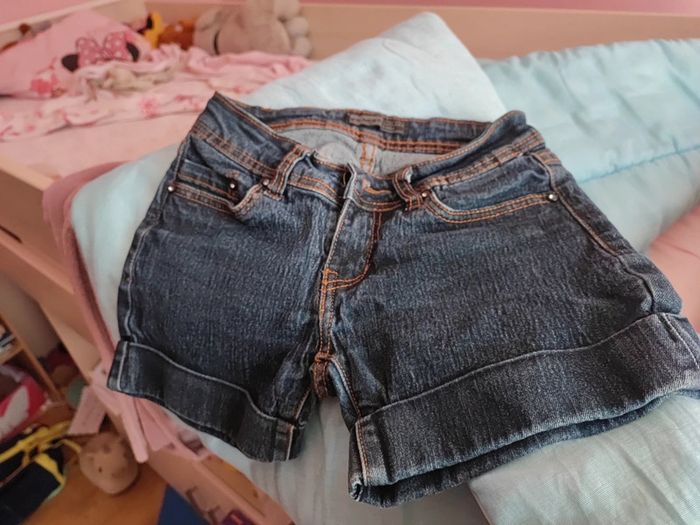 Short en jean