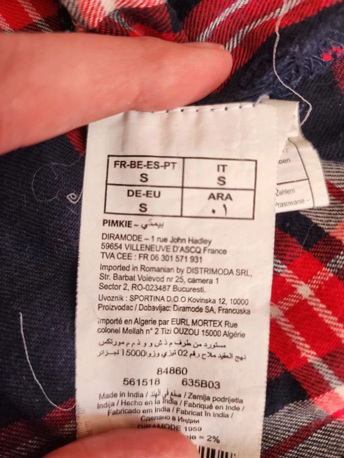 🌸Chemise a carreaux Pimkie Taille 36 🌸 - photo numéro 6