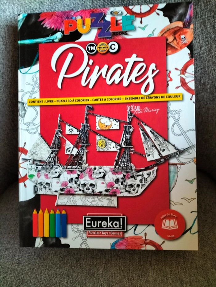 Puzzle Books Pirates - photo numéro 1