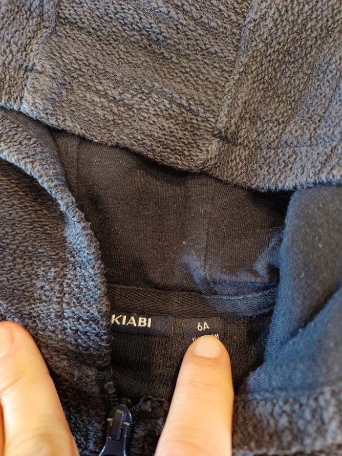 Gilet zippé 6 ans - photo numéro 3