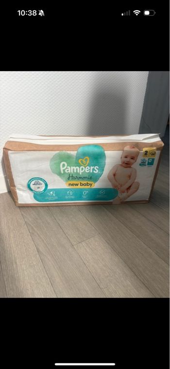 Couches Pampers harmonie