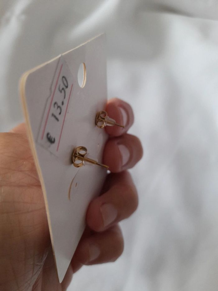 Boucles d oreilles neuf avec étiquette - photo numéro 3