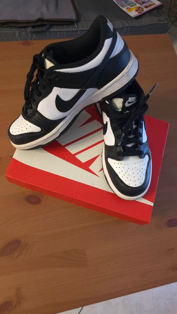 😍🤩🥰👌superbes Baskets dunk low NIKE  (mises 2 fois)!!!! Pointure 37.5 mixtes🌺😍🤩👌
