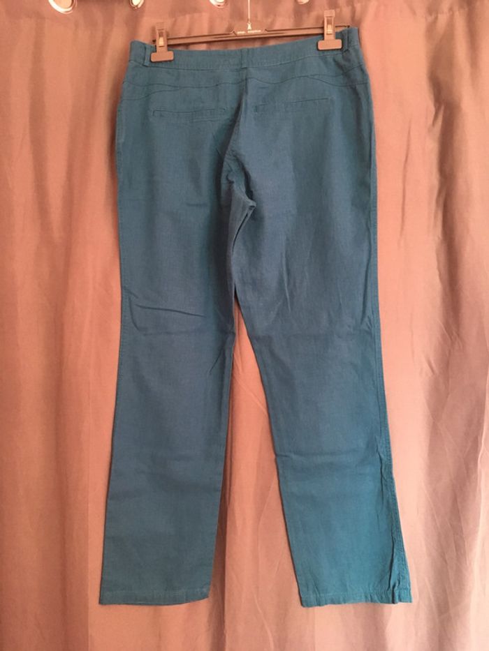 Pantalon lin cache-cache 42 - photo numéro 2