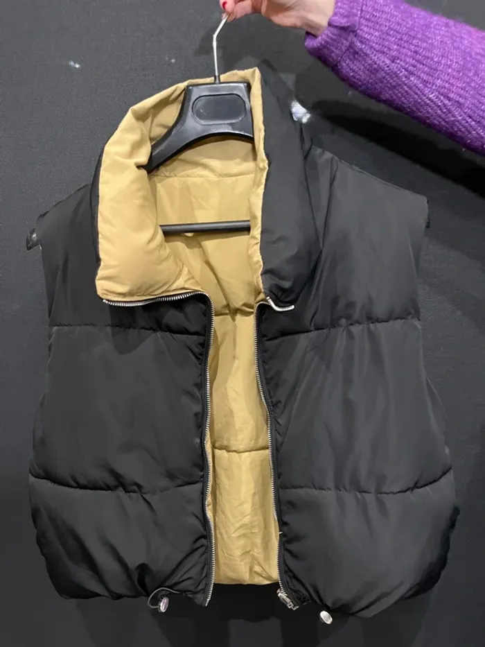 Doudoune sans manche Bershka - photo numéro 4