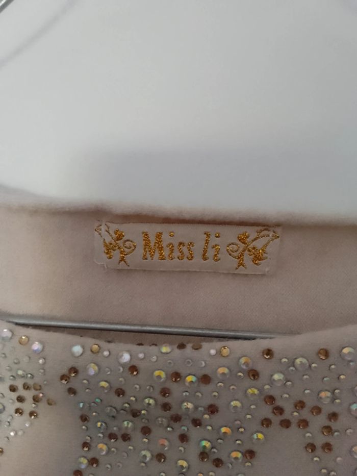 Joli pull bohème beige taille 36 - photo numéro 3