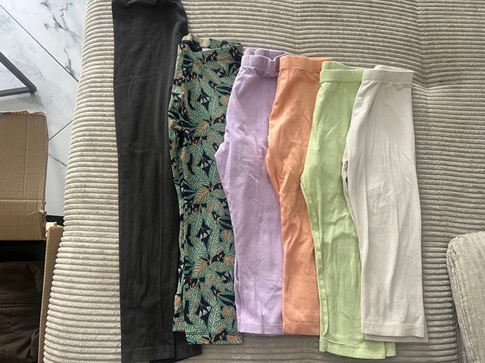 Lot de 6 leggings 10 ans - photo numéro 2