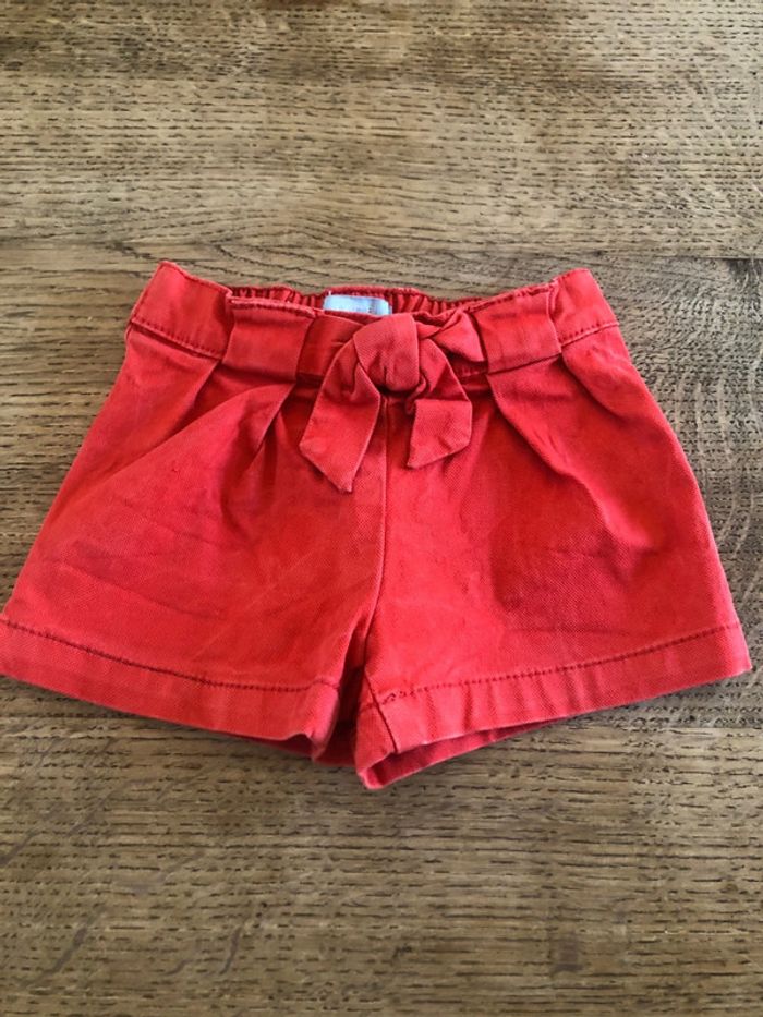 Short fille 12 mois