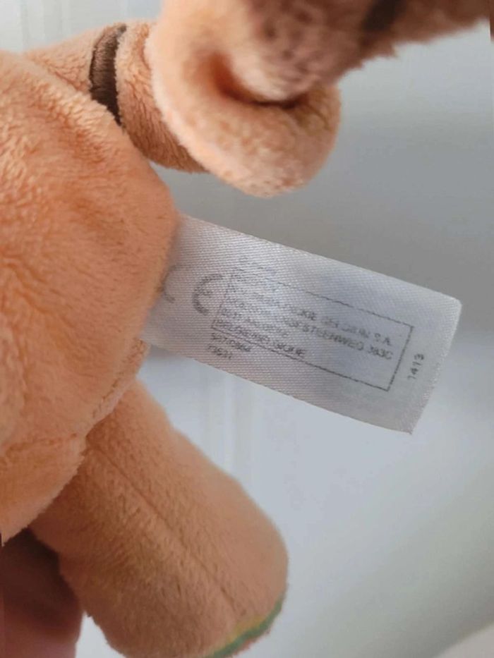 Peluche tigrou  disney nicotoy hochet - photo numéro 4