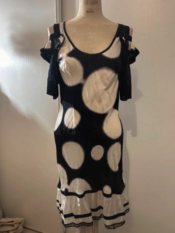 Robe tricot chic en soie taille 36