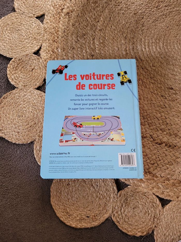 Livre enfants voiture de course et circuit - photo numéro 6