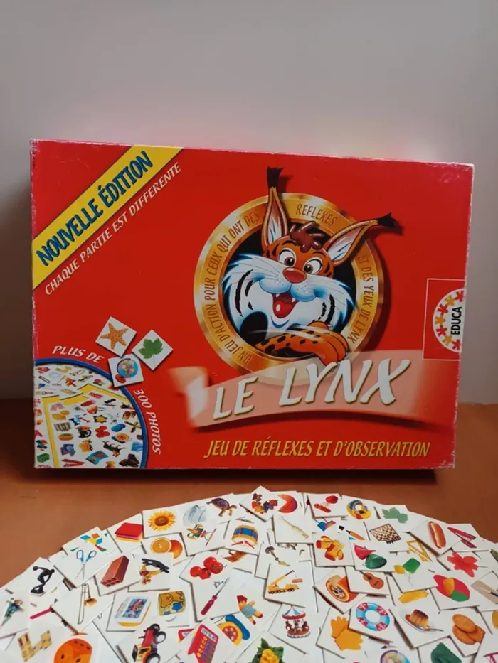 Lynx 300 images jeu de société Educa - photo numéro 3
