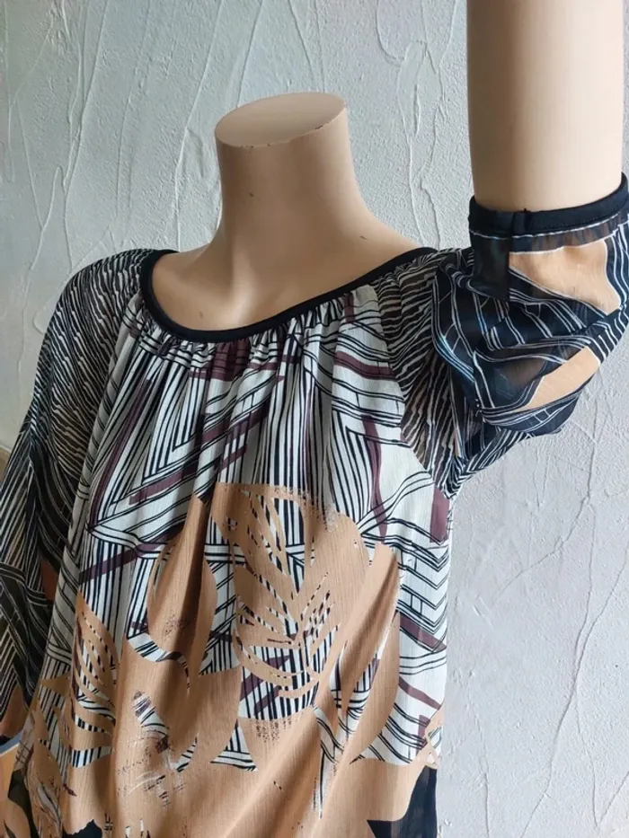 Blouse imprimée Taille 38 - photo numéro 3