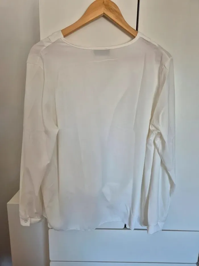 Blouse chemise l'armoire de suzette taille S M 36 38 blanc armoire - photo numéro 9
