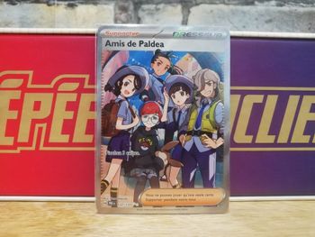 Carte Pokemon Amis de Paldea Full Art Évolutions Prismatiques