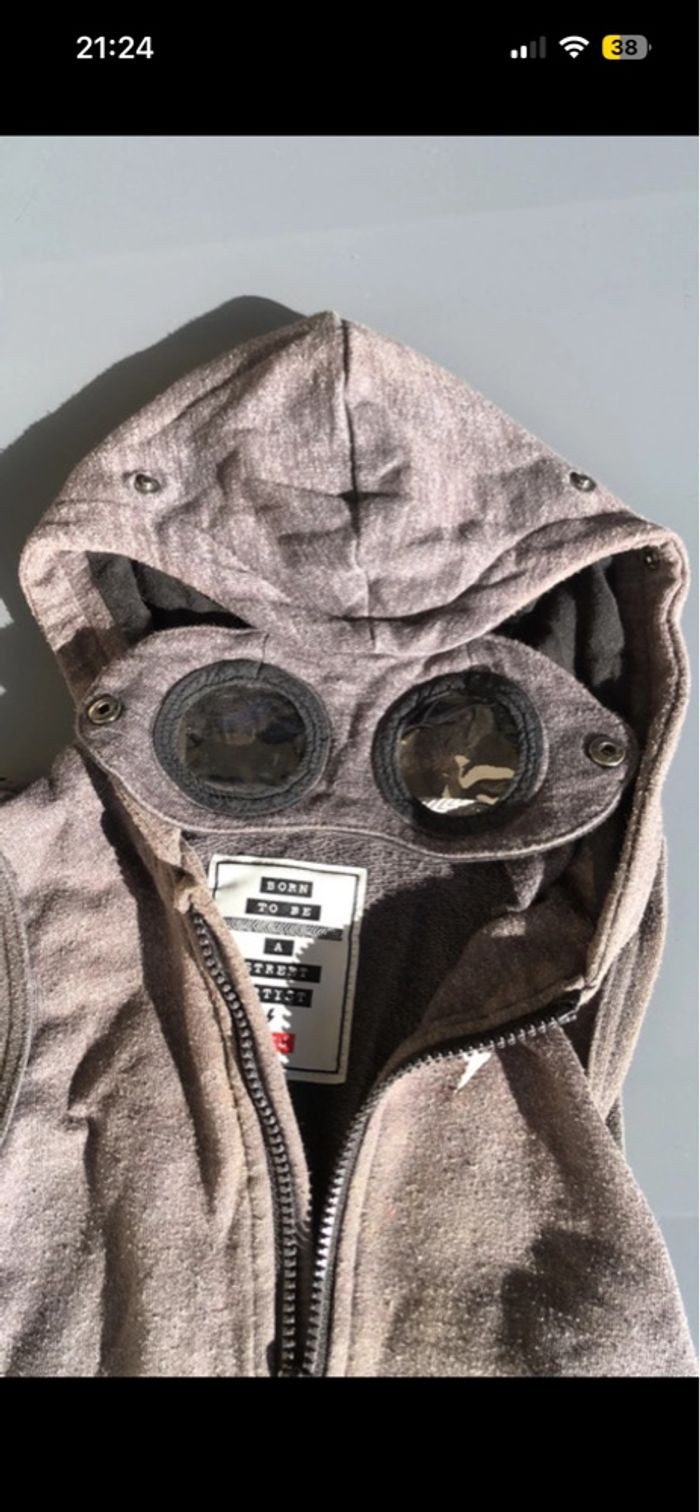 Gilet sans manches IKKS garçon 4ans gris - photo numéro 2